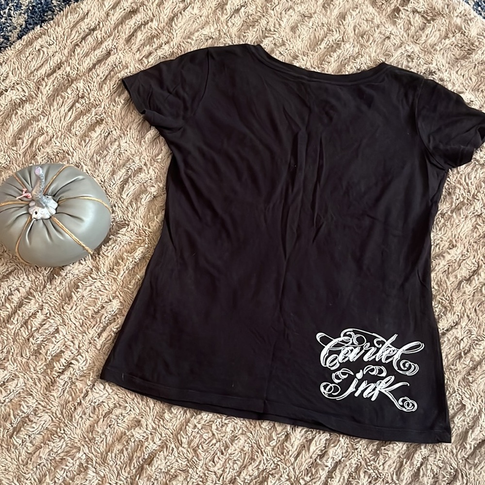 Cartel ink “Tattooed Low Life” tee - Picture 2 of 2